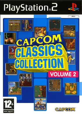 Capcom Classics Collection Vol. 2 box cover front